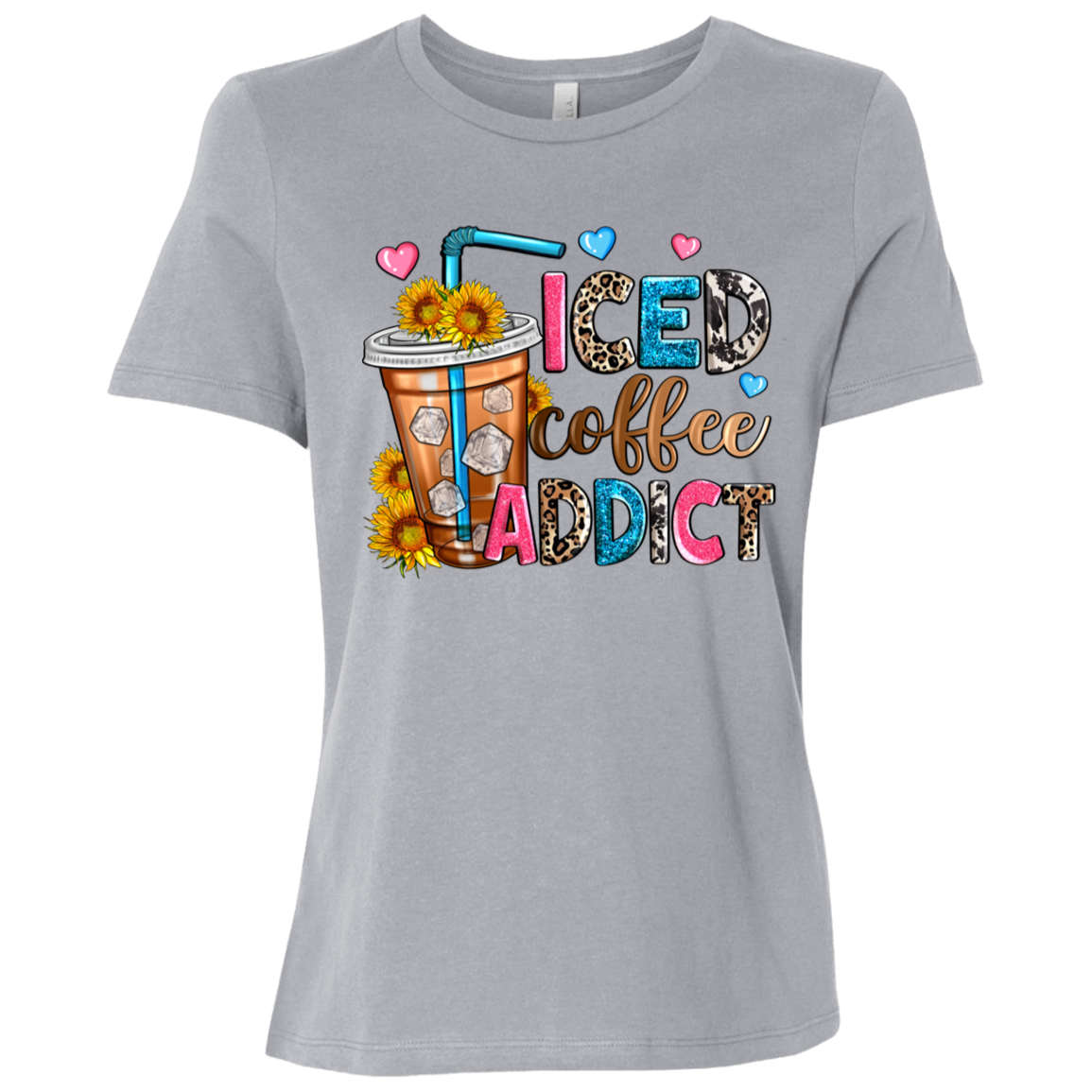Iced Coffee Addict | Women's Relaxed Fit Tee