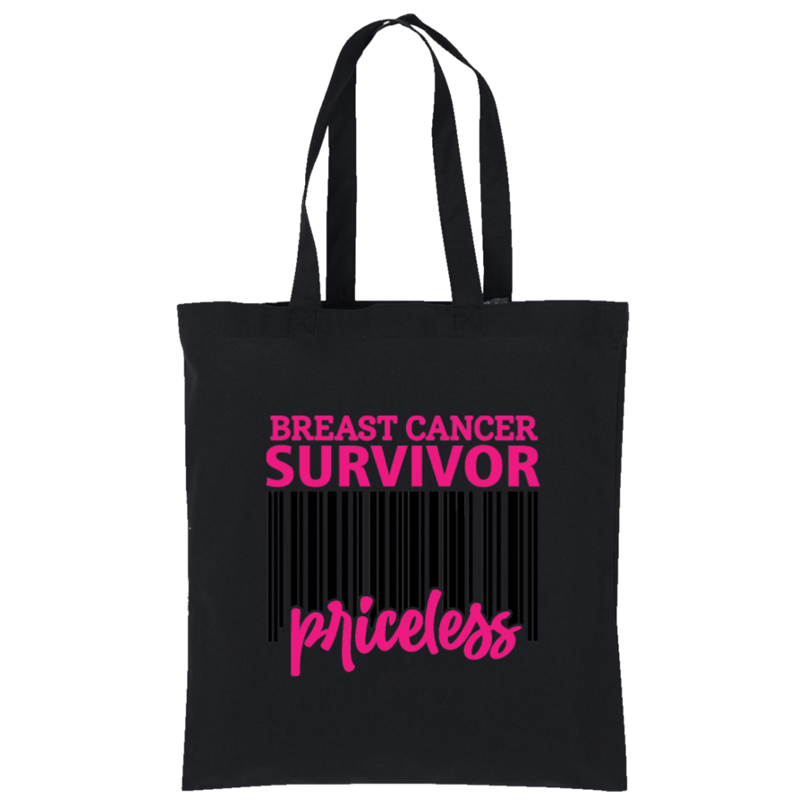 Breast Cancer Survivor Priceless Tote Bag