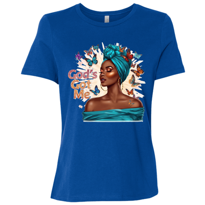God's Got Me Ladies Relaxed Jersey Short-Sleeve T-Shirt
