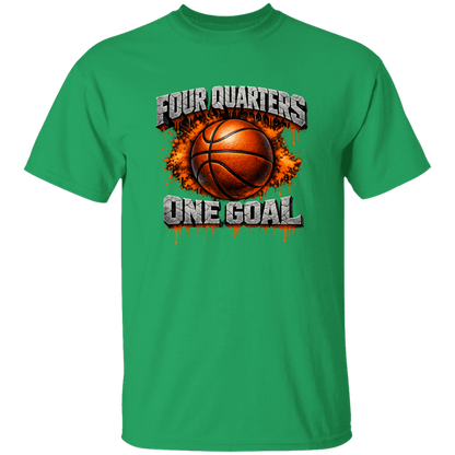 Four Quarters One Goal 5.3 oz T-Shirt