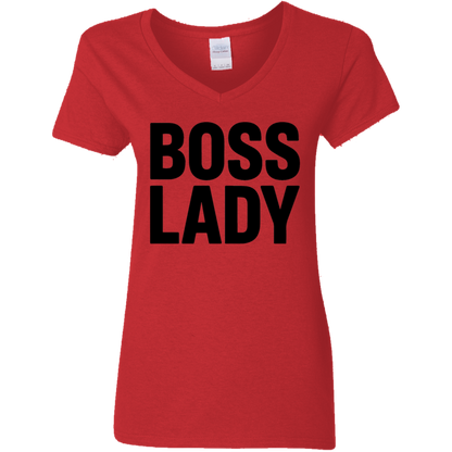 Boss Lady V-Neck T-Shirt