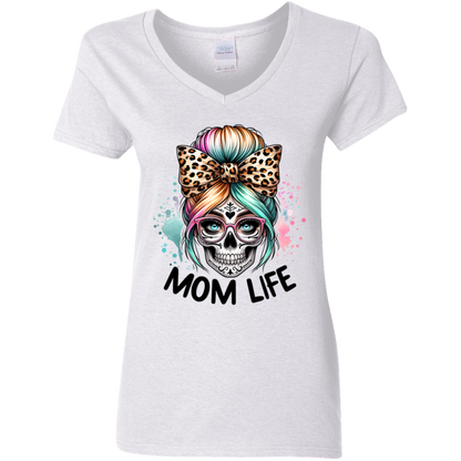 Mom Life Women's V-Neck T-Shirt