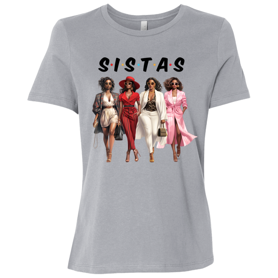Sistas Ladies Relaxed Short-Sleeve T-Shirt