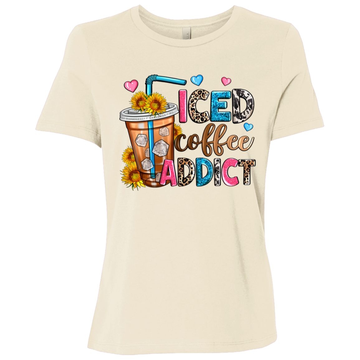 Iced Coffee Addict | Women's Relaxed Fit Tee