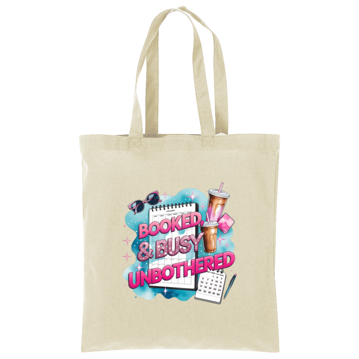 Booked & Busy Unbothered Tote