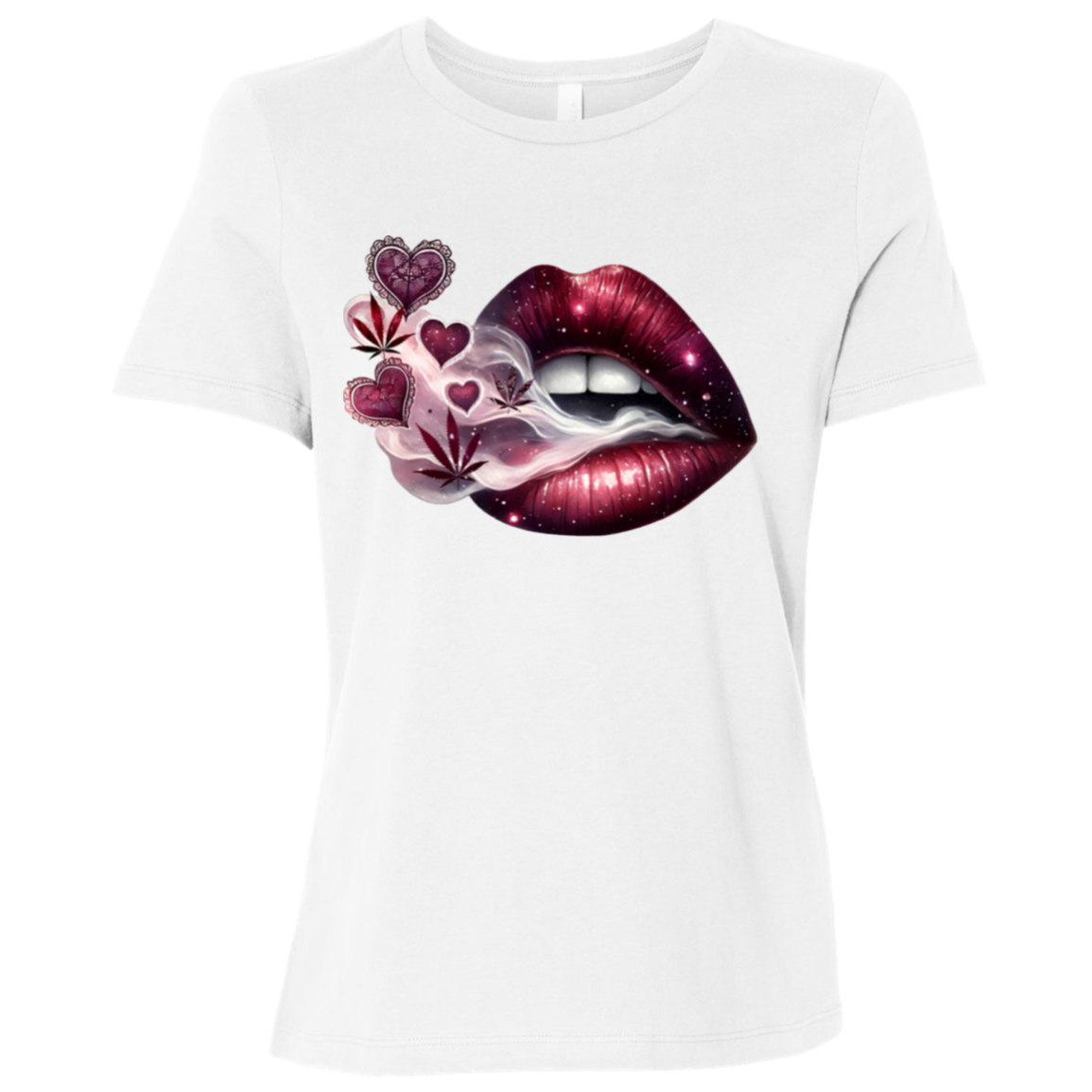 Cannabis Ladies' Relaxed Graphic Tee