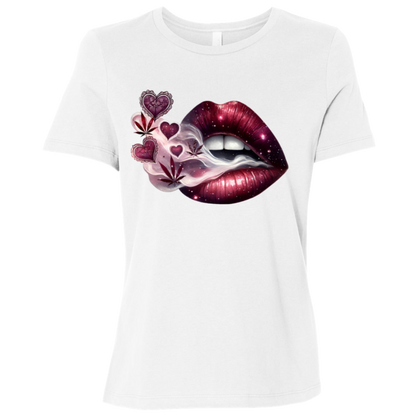 Cannabis Ladies' Relaxed Graphic Tee