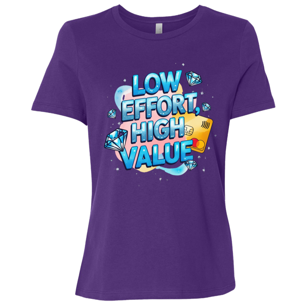 Low Effort High Value Ladies Relaxed Jersey Tee