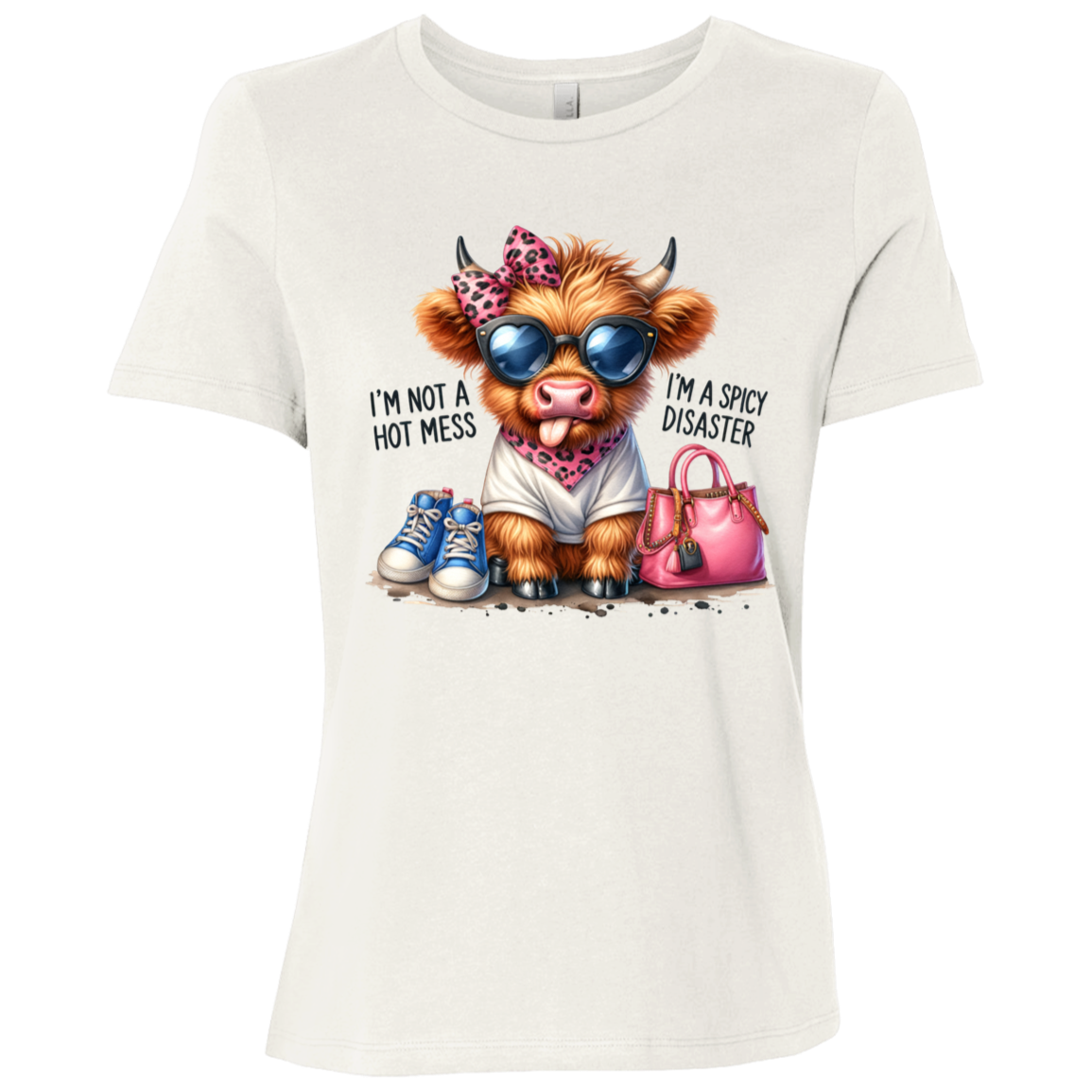 I'm Not a Hot Mess, I'm a Spicy Disaster | Women's Relaxed Fit Tee