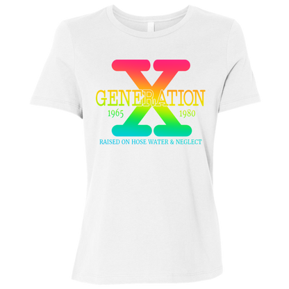 Generation X Ladies' Relaxed Graphic Tee