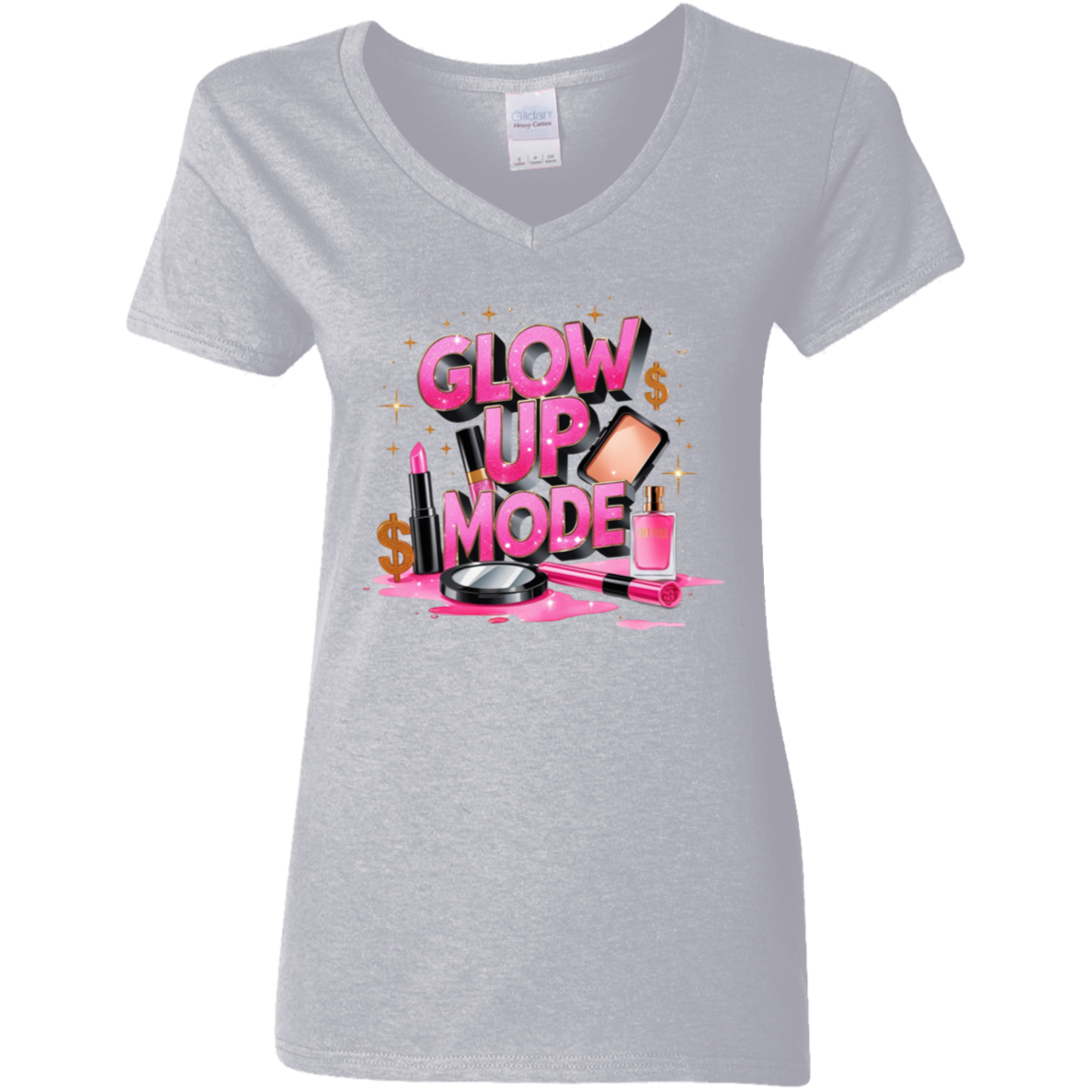 Gildan Ladies' 5.3 oz. V-Neck T-Shirt
