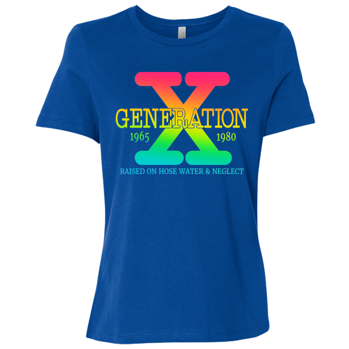 Generation X Ladies' Relaxed Graphic Tee