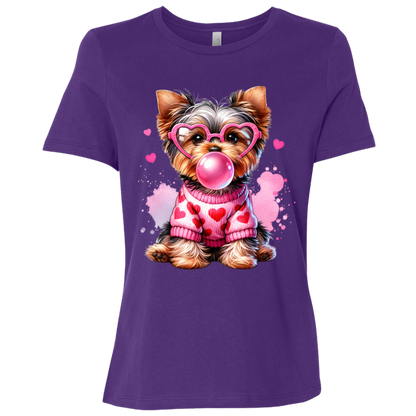 Yorkie Love | Women's Relaxed Fit Tee