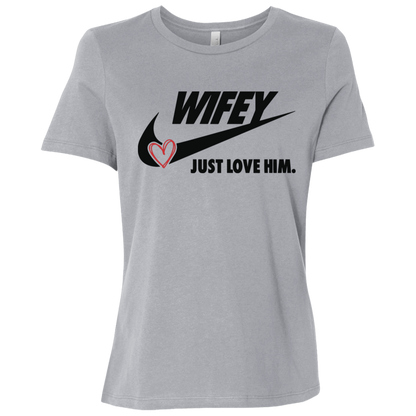 Wifey Just Love Him T-Shirt