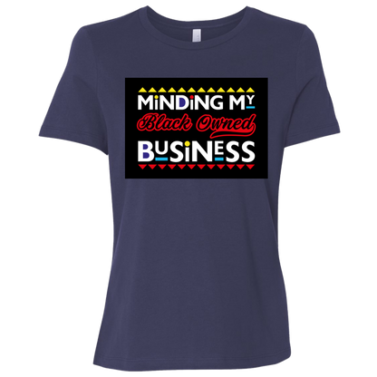 Minding My Black Owned Business Tee