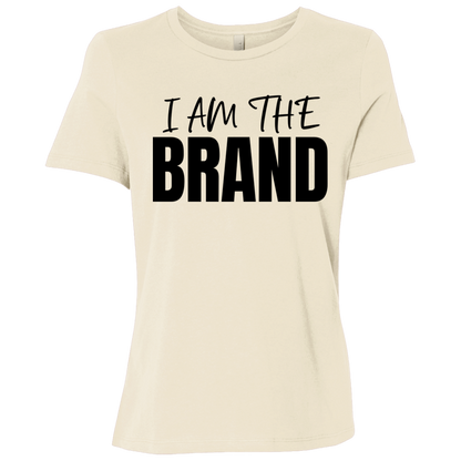 I Am The Brand Ladies Relaxed Jersey Short-Sleeve T-Shirt