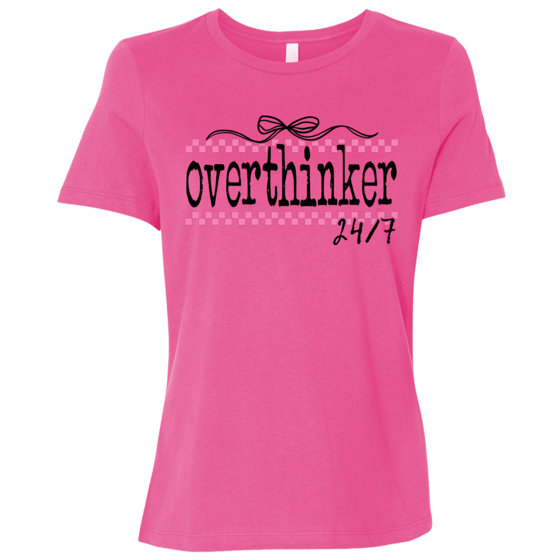 Overthinker 24/7 | Women's Relaxed Fit Tee