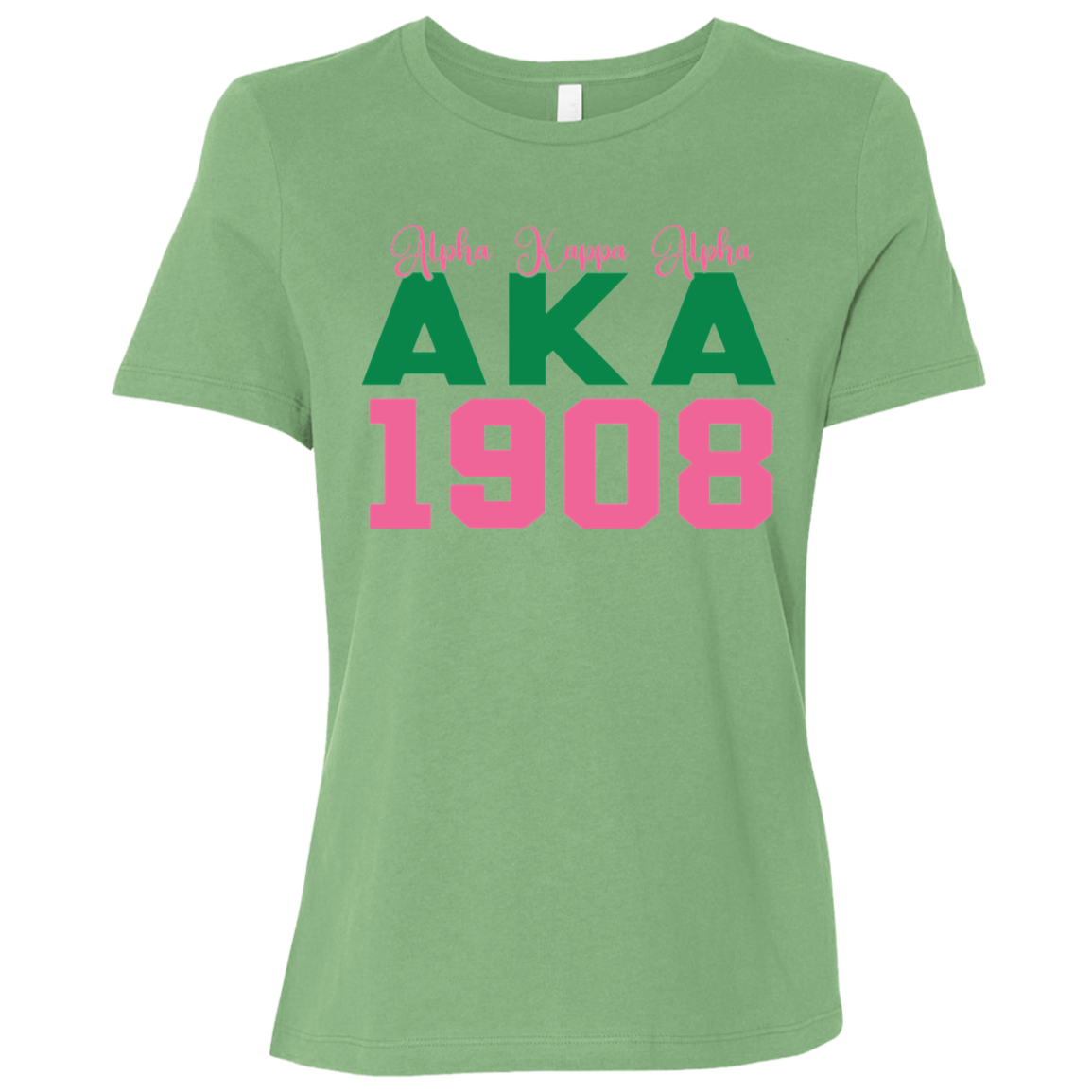 AKA 1908 Ladies' Relaxed Graphic Tee