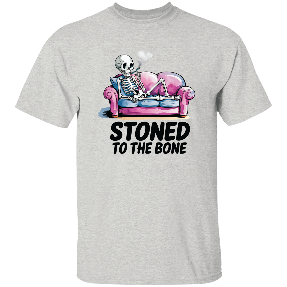 Stoned To The Bone Men's Heavyweight Graphic Tee