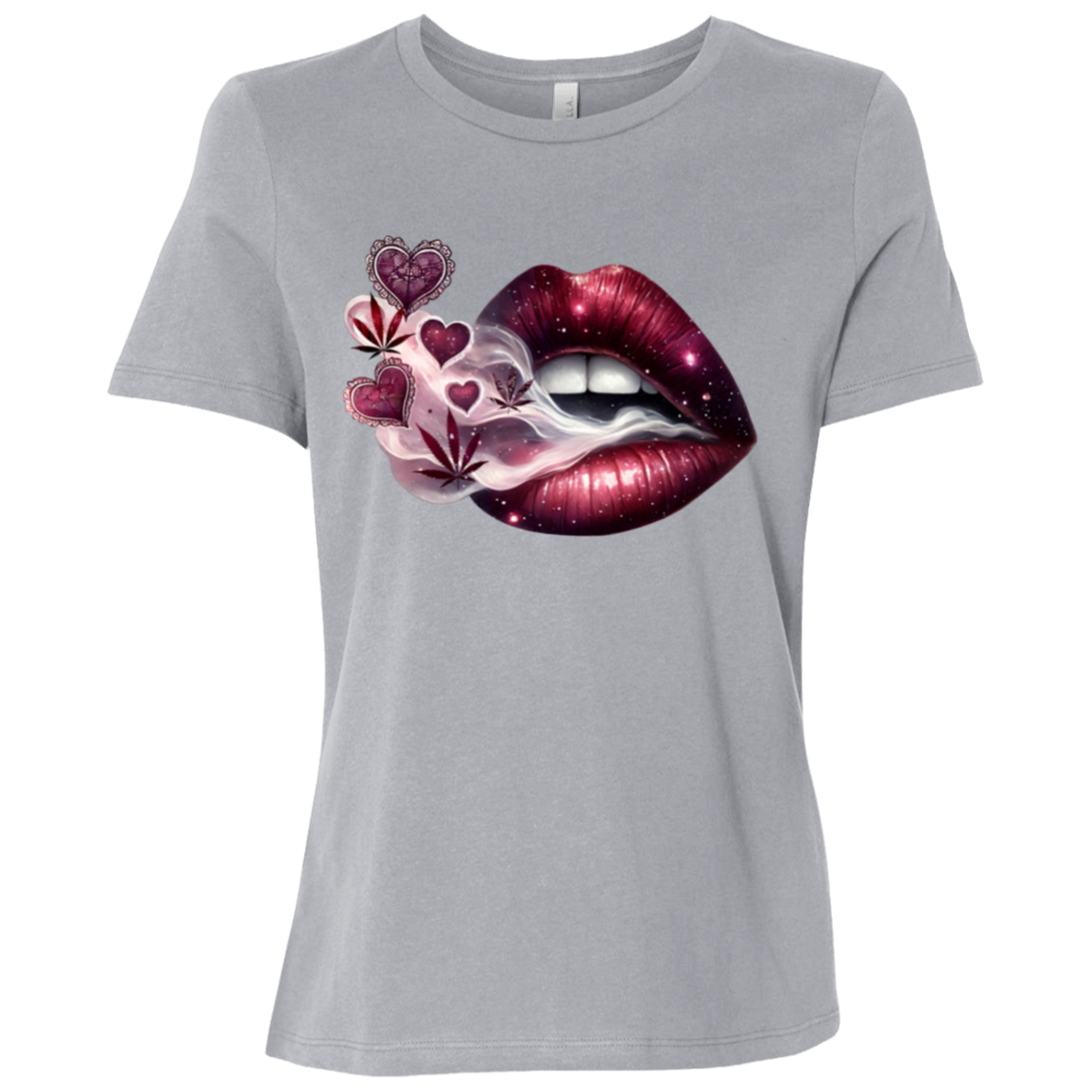 Cannabis Ladies' Relaxed Graphic Tee