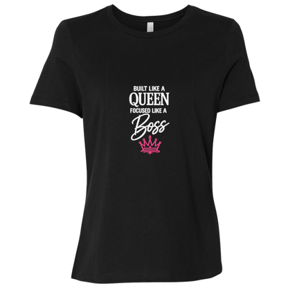 Built Like a Queen Focused Like a Boss Tee