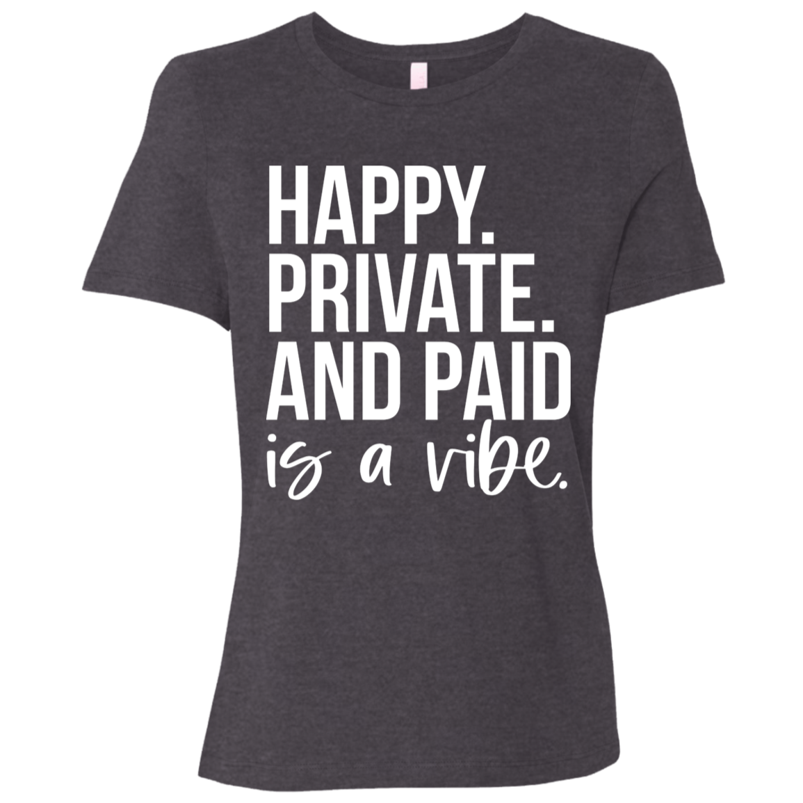 Comfy Missy Fit Tee - 100% Cotton, Available in Neutral Basics