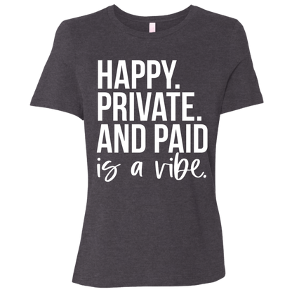Comfy Missy Fit Tee - 100% Cotton, Available in Neutral Basics