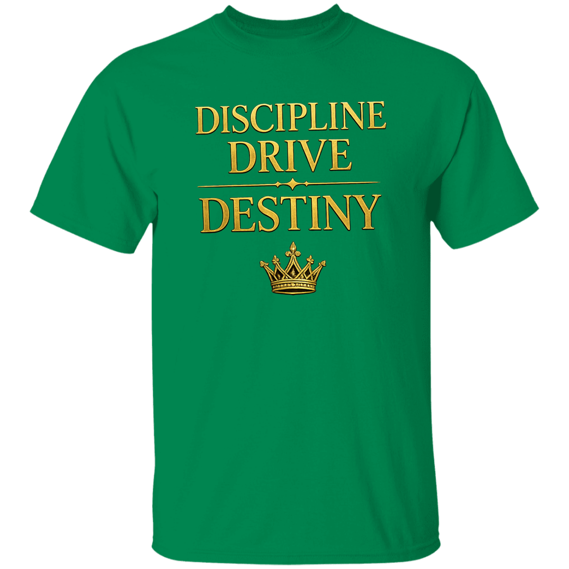 Discipline, Drive, Destiny Men's Heavyweight Graphic Tee