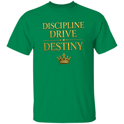 Discipline, Drive, Destiny Men's Heavyweight Graphic Tee