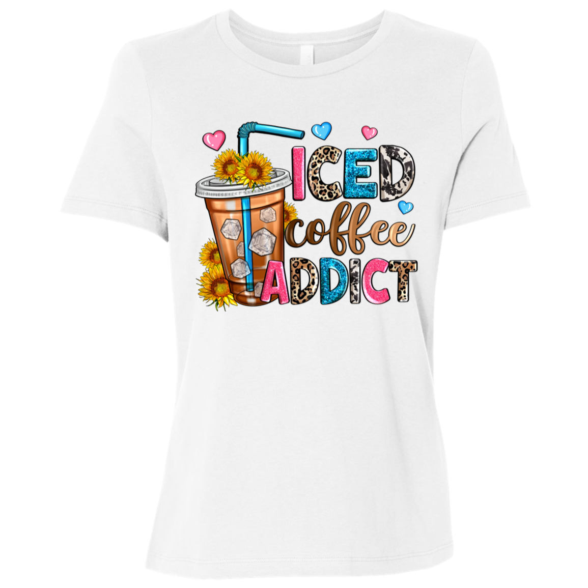 Iced Coffee Addict | Women's Relaxed Fit Tee