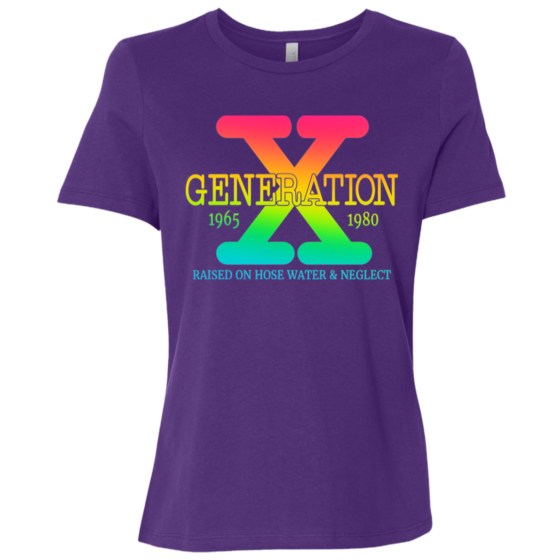Generation X Ladies' Relaxed Graphic Tee