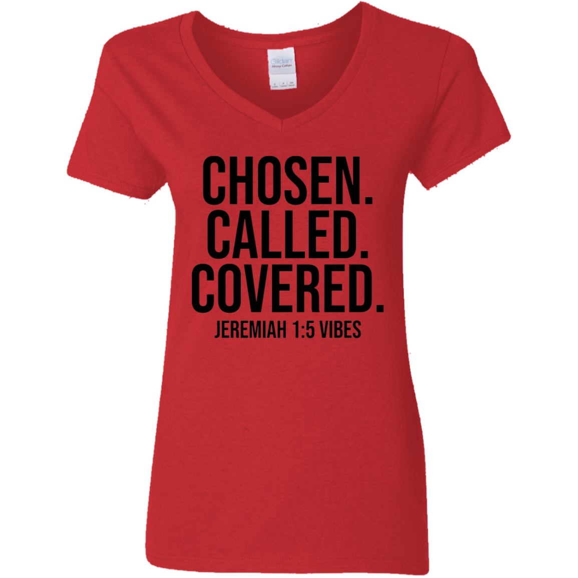 Chosen Called Covered V-Neck Tee