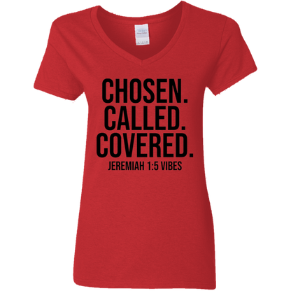 Chosen Called Covered V-Neck Tee
