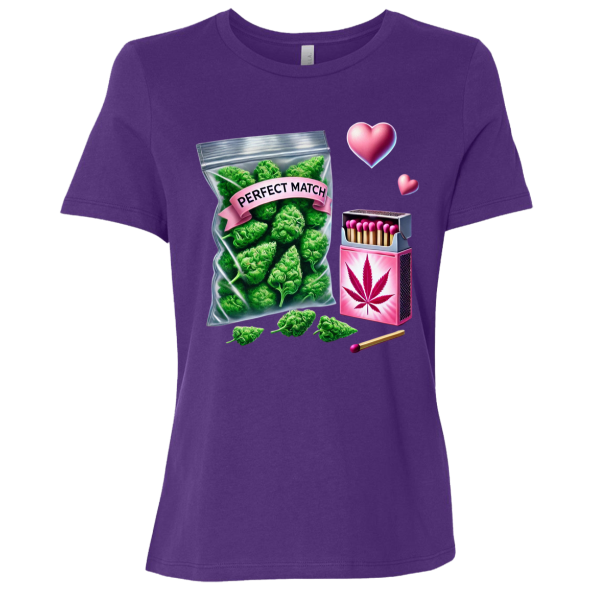 Perfect Match Ladies Relaxed Jersey Short-Sleeve T-Shirt