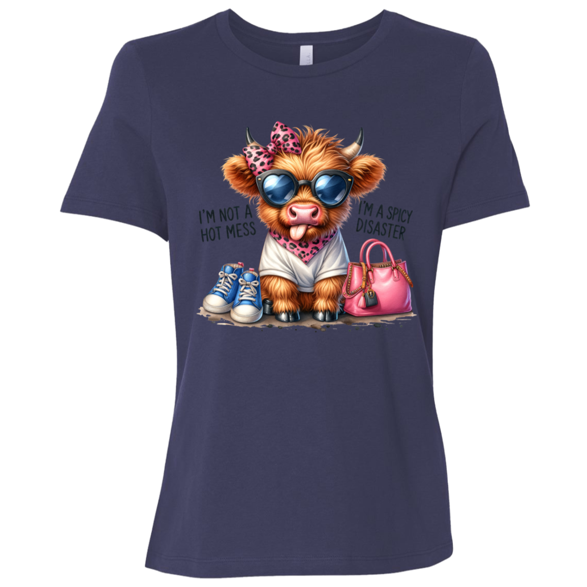 I'm Not a Hot Mess, I'm a Spicy Disaster | Women's Relaxed Fit Tee