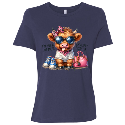 I'm Not a Hot Mess, I'm a Spicy Disaster | Women's Relaxed Fit Tee