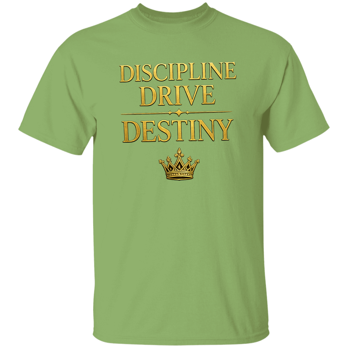 Discipline, Drive, Destiny Men's Heavyweight Graphic Tee