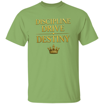 Discipline, Drive, Destiny Men's Heavyweight Graphic Tee