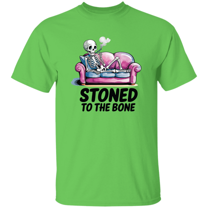 Stoned To The Bone Men's Heavyweight Graphic Tee
