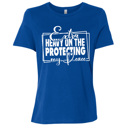 Casual Comfort Missy Fit Cotton Tee - Neutral Colors