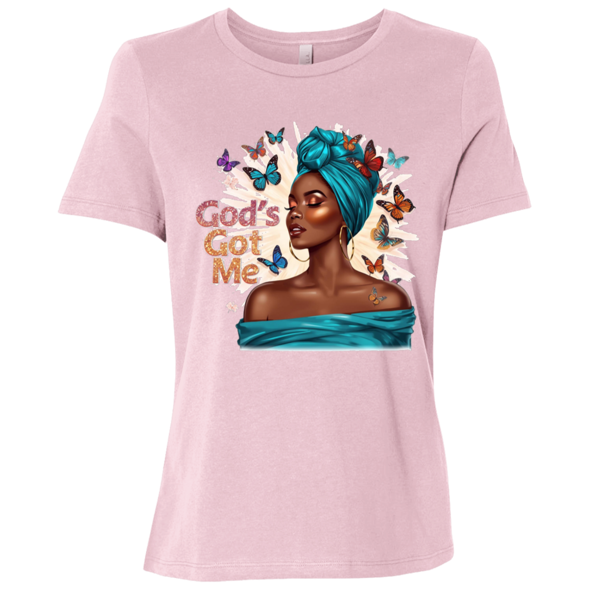 God's Got Me Ladies Relaxed Jersey Short-Sleeve T-Shirt