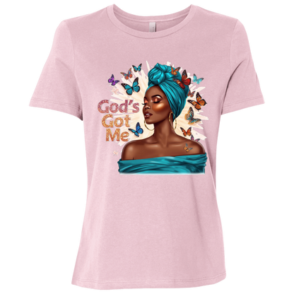 God's Got Me Ladies Relaxed Jersey Short-Sleeve T-Shirt