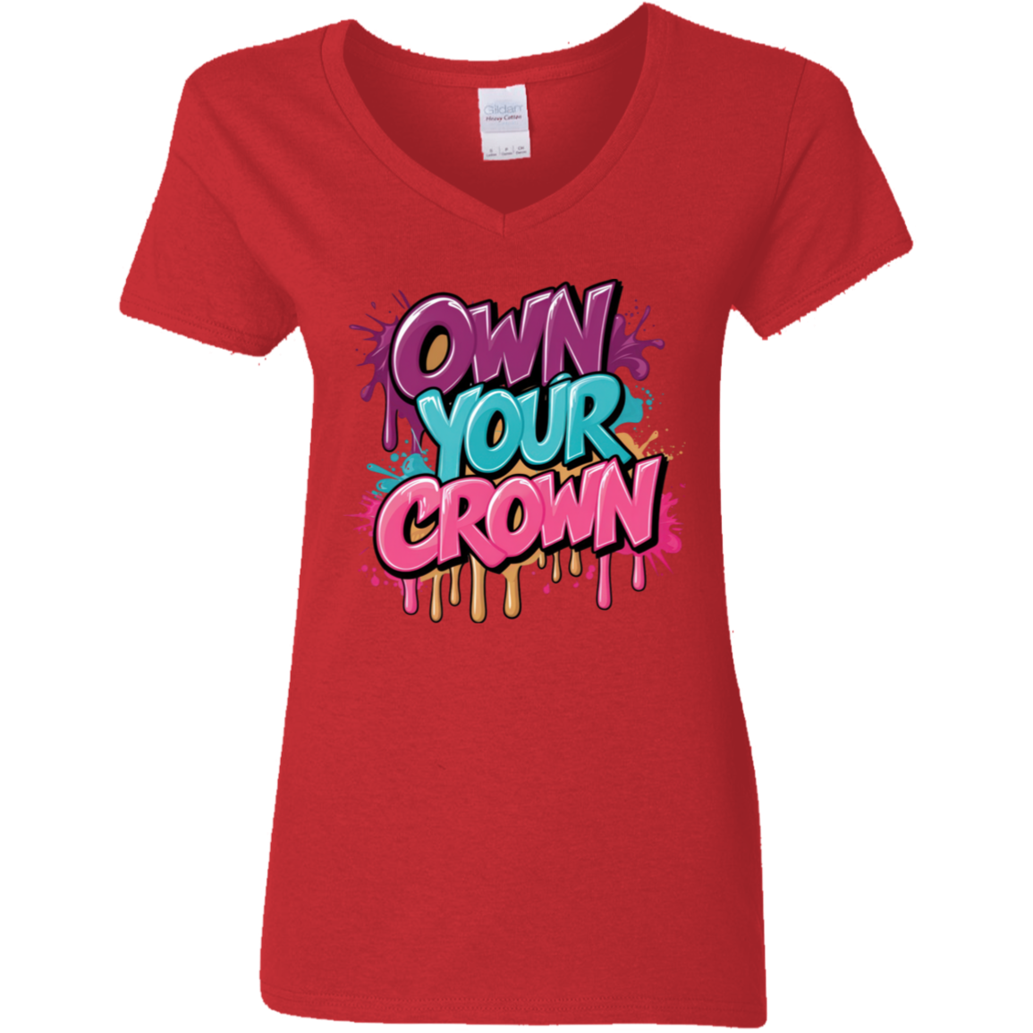 Own Your Crown Women's V-Neck T-Shirt
