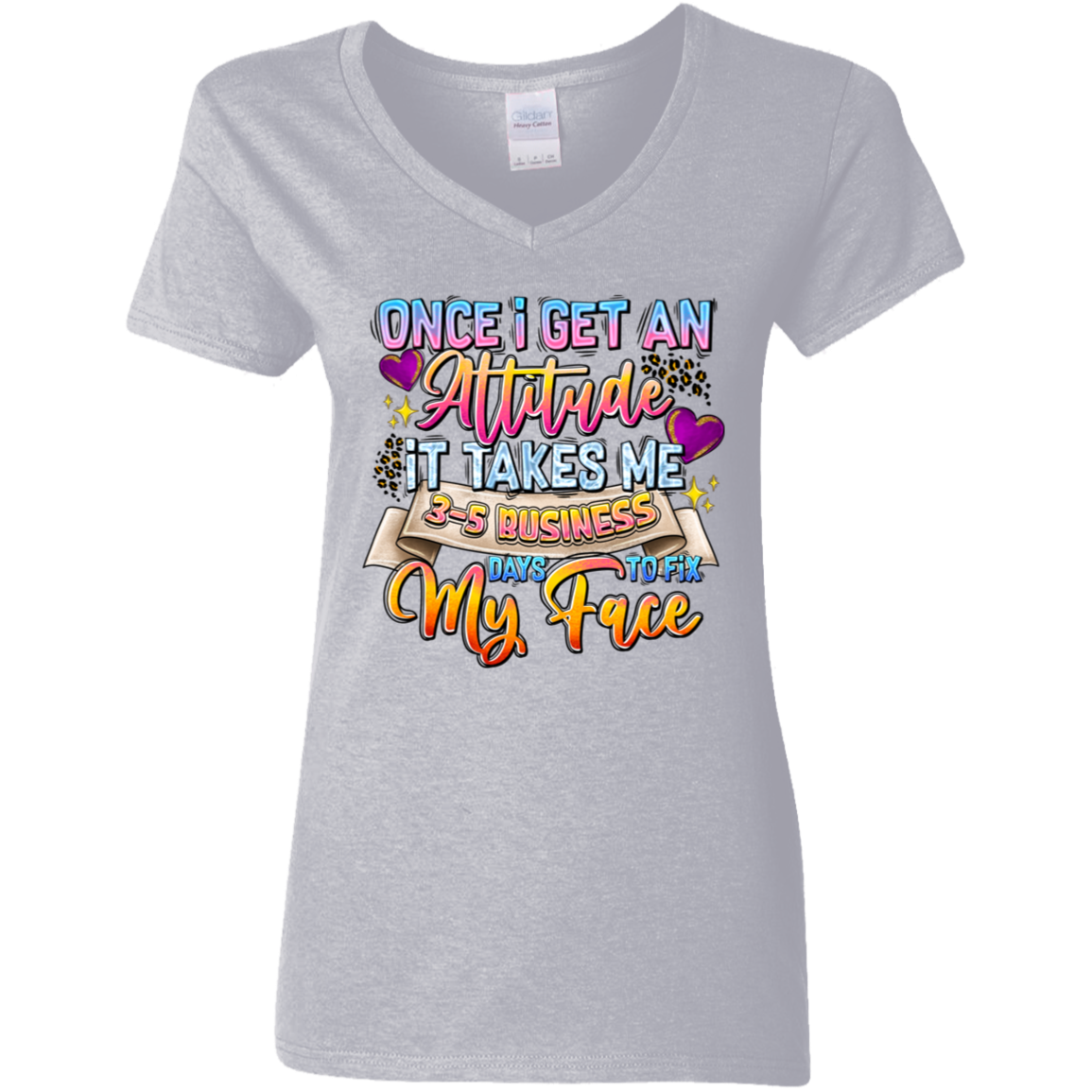 Gildan Ladies' 5.3 oz. V-Neck T-Shirt
