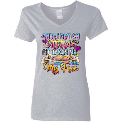 Gildan Ladies' 5.3 oz. V-Neck T-Shirt
