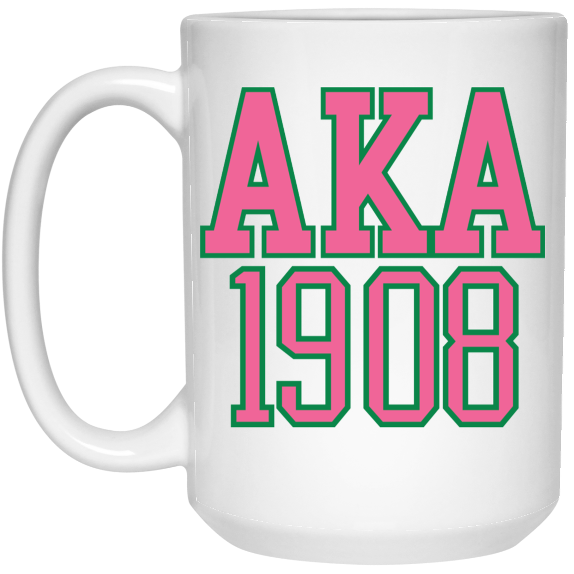 AKA 1908 15oz White Mug