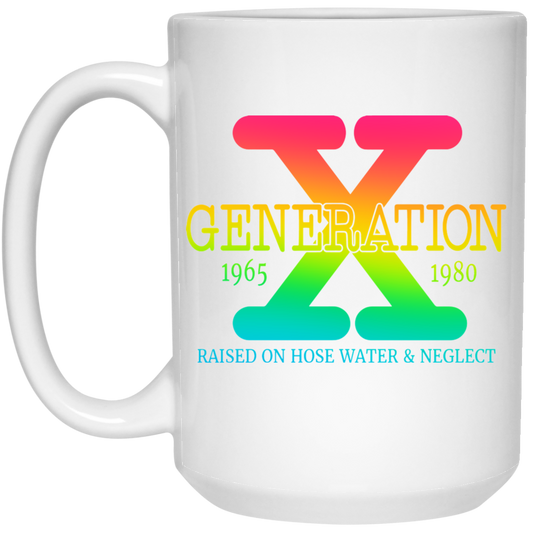 Generation X 15oz White Mug