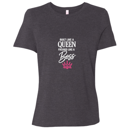 Built Like a Queen Focused Like a Boss Tee