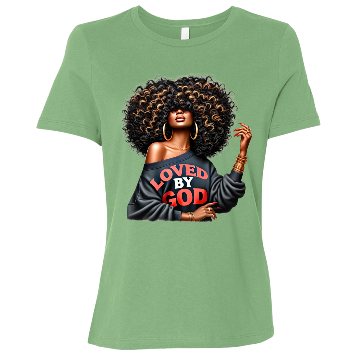 Loved by God Relaxed Jersey Short-Sleeve T-Shirt