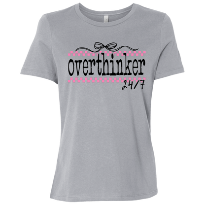 Overthinker 24/7 | Women's Relaxed Fit Tee